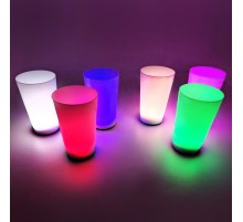 Glow Partisi Bardakları 6 Renk 6 Adet 1.5 Oz