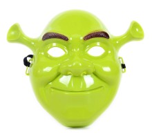 Yeşil Shrek Maskesi 21x25 cm