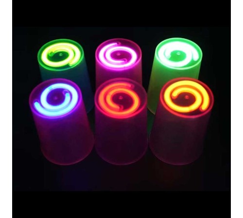 Karanlıkta Yanan Gece Işığı Mega Glow Bardaklar 8 Adet 8.5 x 10.5 cm Karanlıkta Yanan Gece Işığı Mega Glow Bardaklar 8 Adet 8.5 x 10.5 cm