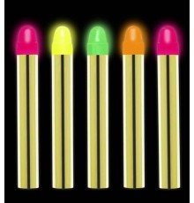 Fosforlu Glow Parti Boyası 6’lı – Karanlıkta Parlayan Yüz Boyası