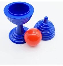 Mavi Renk Sihirli Kupa Top Kaybetme Oyunu 7 cm