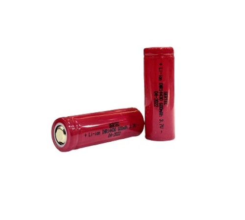 3.7V Li-ion 14430 - 600 mAh 1C Şarjlı Pil 3.7V Li-ion 14430 - 600 mAh 1C Şarjlı Pil