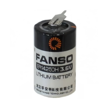 ER14250H 3.6V 1/2AA Kısa Lityum Pil - 2 PIN