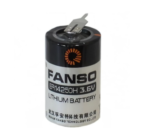 ER14250H 3.6V 1/2AA Kısa Lityum Pil - 2 PIN