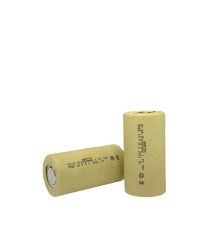 1.2V Ni-Cd SC 1500 Mah Kağıt Şarjlı Pil 3C (Başsız/Flat Head)