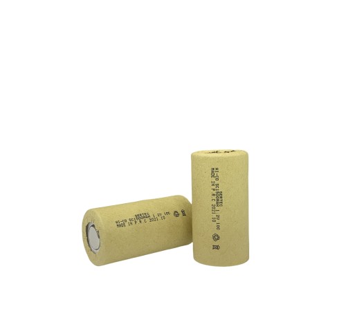 1.2V Ni-Cd SC 1500 Mah Kağıt Şarjlı Pil 3C (Başsız/Flat Head)