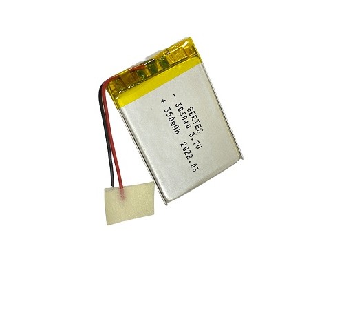 303040 3.7V 350 MAh Li-Polymer Pil (Devreli/1.5A)
