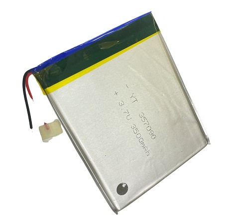 357090 3.7V 2500 MAh Li-Polymer Pil (Devreli/1.5A) 357090 3.7V 2500 MAh Li-Polymer Pil (Devreli/1.5A)