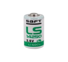 Saft LS 14250 3.6V 1/2 AA Size  Lithium Pil  (Li-SOCI2)