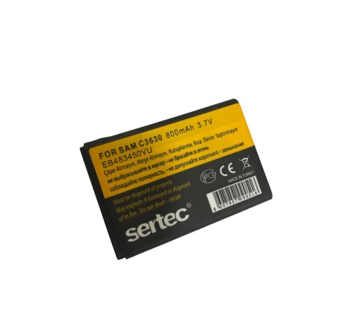 Samsung C3630 uyumlu Batarya Samsung C3630 uyumlu Batarya