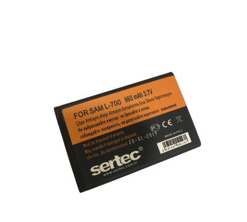 Samsung W559/L700 Uyumlu Batarya Samsung W559/L700 Uyumlu Batarya