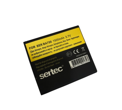 SONY / ERİCSON  SR-BA750 Uyumlu Batarya