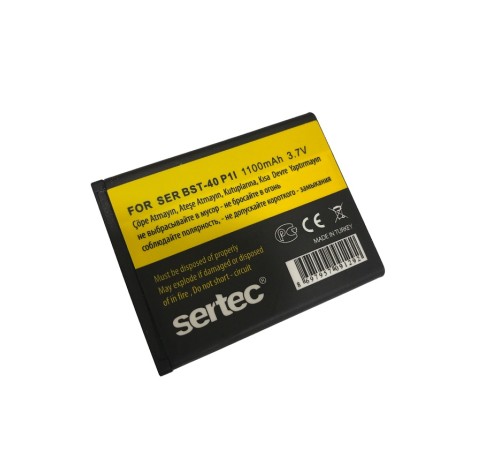 SONY / ERİCSON  SR-BST-40 / P1 I Uyumlu Batarya