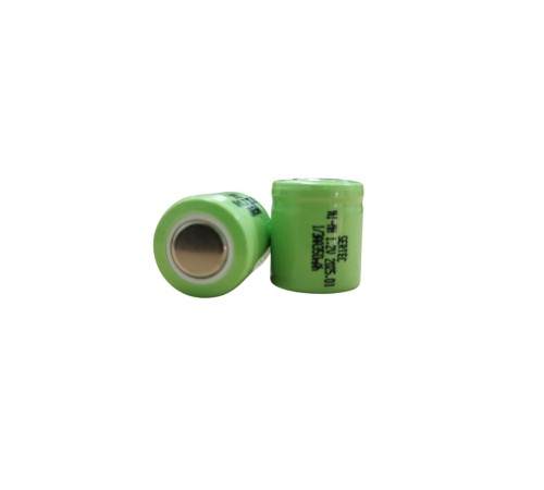 1.2V 300 Mah - 1/3AA - Ni-MH Şarjlı Pil - (Başsız / Flat Head)