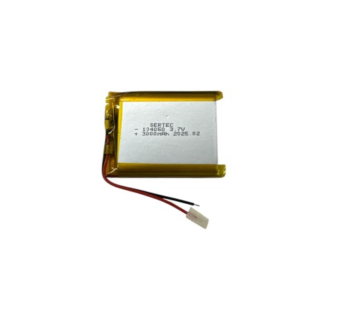 104050 3.7V 3000mAh Li-Polymer Pil Devreli/1.5A 104050 3.7V 3000mAh Li-Polymer Pil Devreli/1.5A