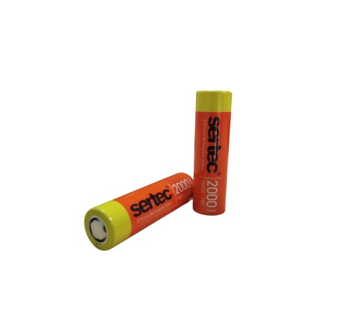18650 3.7V 2000 Mah 15C Li-Ion Şarjlı Pil 18650 3.7V 2000 Mah 15C Li-Ion Şarjlı Pil