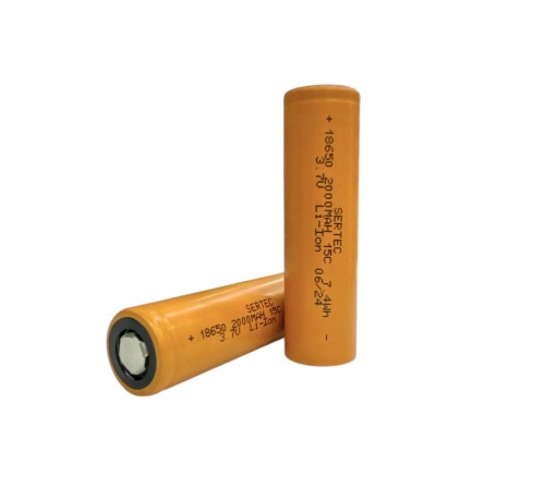 18650 3.7V 2000 Mah 15C Li-Ion Şarjlı Pil 18650 3.7V 2000 Mah 15C Li-Ion Şarjlı Pil