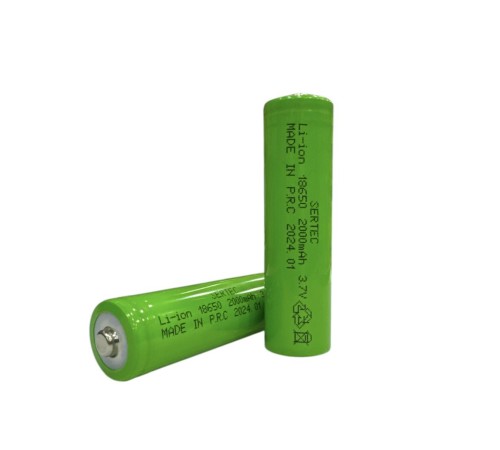 18650 3.7V 2000 Mah 1C Li-ion Şarjlı Pil Başlı 18650 3.7V 2000 Mah 1C Li-ion Şarjlı Pil Başlı