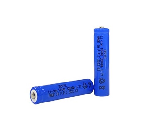 3.7V Li-ion 10440 - 320 mAh 1C Şarjlı Pil Başlı 3.7V Li-ion 10440 - 320 mAh 1C Şarjlı Pil Başlı