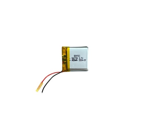 582728 3.7V 400 MAh Li-Polymer Pil Devreli/1.5A 582728 3.7V 400 MAh Li-Polymer Pil Devreli/1.5A