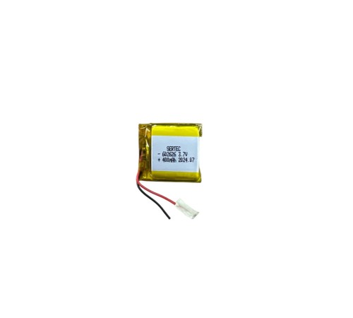 602626 3.7V 400mAh Li-Polymer Pil Devreli/1.5A 602626 3.7V 400mAh Li-Polymer Pil Devreli/1.5A
