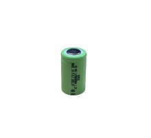 1.2V 500 Mah - 1/2AA - Ni-MH Şarjlı Pil - (Başsız / Flat Head)