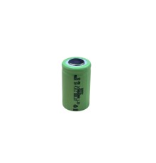 1.2V 500 Mah - 1/2AA - Ni-MH Şarjlı Pil - (Başsız / Flat Head)