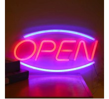OPEN Yazılı Neon Led Tabela