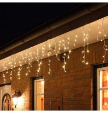 2 M 100 Led 20 Saçak 30 x 50 x 70 Cm Çakarlı IP65 Dış Mekan Led Aydınlatma Süsü