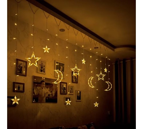 Ay Yıldız Perde Led Gün Işığı MZ-16-10