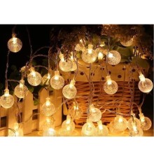 3M 20 Led Kristal Top Gün Işığı Pilli 2 Kademeli MZ-307