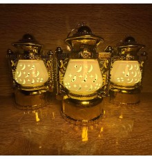 Ramazan Kandili 10cm 12 li Kutu Dekoratif LED Aydınlatma