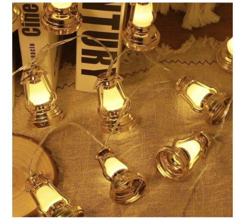 2m 10 Led Ramazan Kandili Led Işık MZ-309