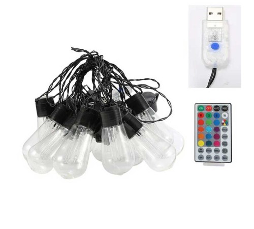 4.5m 10 Led RGB Solar MZ3-006 4.5m 10 Led RGB Solar MZ3-006