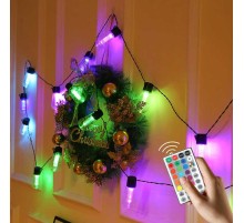 4.5m 10 Led RGB Solar MZ3-006