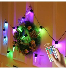 4.5m 10 Led RGB Solar MZ3-006