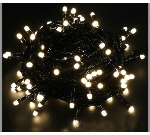 5M Boncuk Lamba Gün Işığı 8 Fonksiyon 100 Led Fişli Uzatma Kablolu Siyah Kablo 5M Boncuk Lamba Gün Işığı 8 Fonksiyon 100 Led Fişli Uzatma Kablolu Siyah Kablo