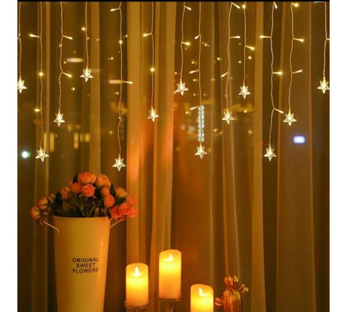 Yıldız 4 M 96 Led 19 Saçak 40-50-60 Cm Gün Işığı MZXX3-4 Yıldız 4 M 96 Led 19 Saçak 40-50-60 Cm Gün Işığı MZXX3-4