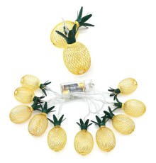 2m 10 Led Pilli 2 Kademeli Ananas Led Işık Mz6200-251