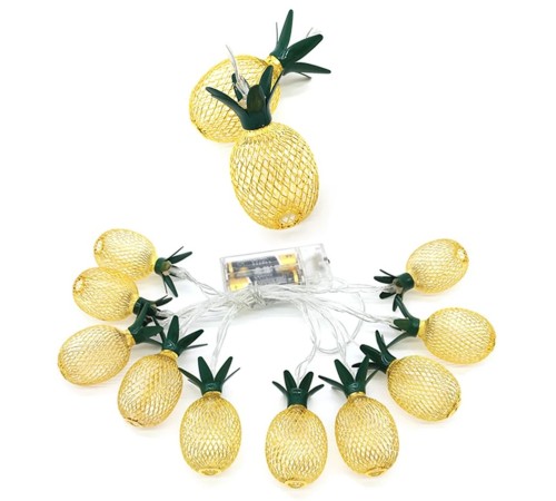2m 10 Led Pilli 2 Kademeli Ananas Led Işık MZ6200-251 2m 10 Led Pilli 2 Kademeli Ananas Led Işık MZ6200-251