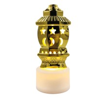 12 li Ramazan Ayaklı Led Işık Gold Renk Gün Işığı MZ6200-235