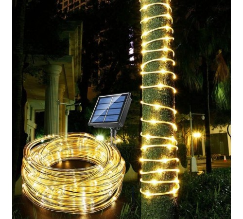 100 Led 10 M Solar Led Işık Gün Işığı 100 Led 10 M Solar Led Işık Gün Işığı