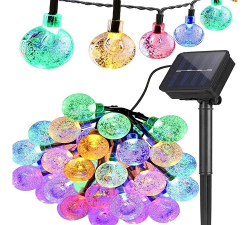 50 Led 7 M RGB Solar