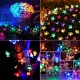 Solar 5 M 50 Led Papatya RGB 8 Fonksiyonlu