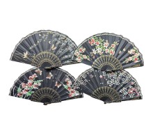 Plastik Kumaş Yelpaze 12 li Karışık OB-052