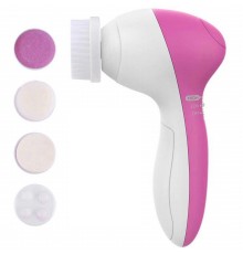 5 In 1 Pilli Yüz Temizleme Masaj Ve Peeling Fırça Seti