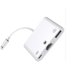 ZR461 Nk107 Lightning Çoklu Ethernet Adaptör