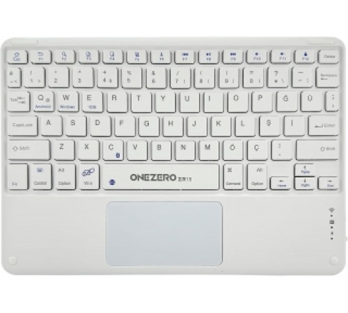 R15K Beyaz Bluetooth Touchoad Klavye