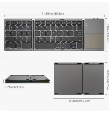 ZR443 B033 Katlanabilir Klavye