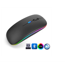 ZR215 Cba100 Rgb Siyah Şarjlı Mouse
